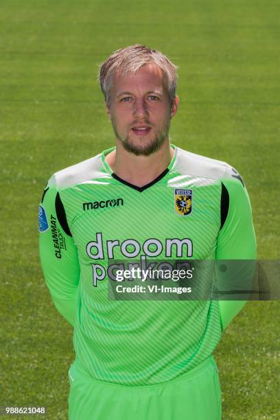 Remko Pasveer during the team presentation of Vitesse Arnhem on June 30, 2018 at the Papendal training complex in Arnhem, The Netherlands.