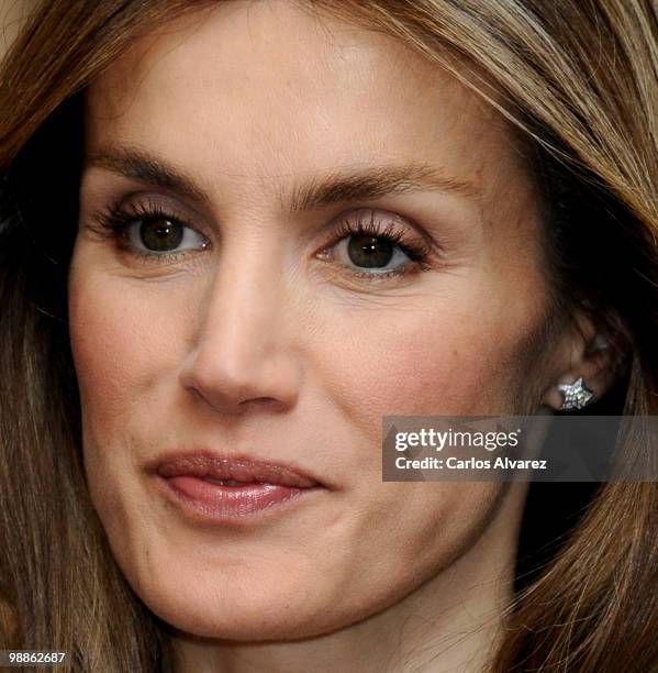 Princess Letizia of Sapin attends "Global Executive MBA" audience at the Zarzuela Palace on May 5, 2010 in Madrid, Spain.