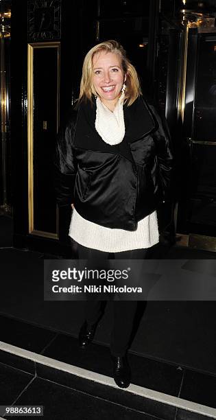 Actress Emma Thompson is seen on December 3, 2009 in London, England.
