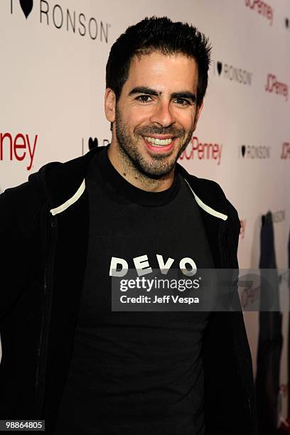 Director/actor Eli Roth arrives at Charlotte Ronson and JCPenney Spring Cocktail Jam held at Milk Studios on May 4, 2010 in Los Angeles, California.