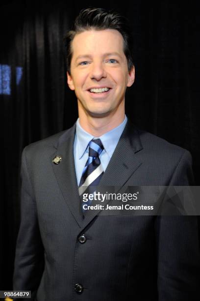 Actor Sean Hayes attends the 2010 Tony Awards Meet the Nominees press reception at The Millennium Broadway Hotel on May 5, 2010 in New York City.