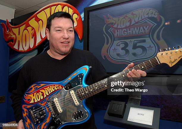 Steve Harwell of Smash Mouth at Hot Wheels 35th Anniversary Celebration