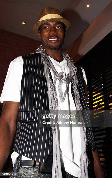 Player Serge Ibaka attends the Prime KO opening night cocktail party at Prime KO on May 4, 2010 in New York City.