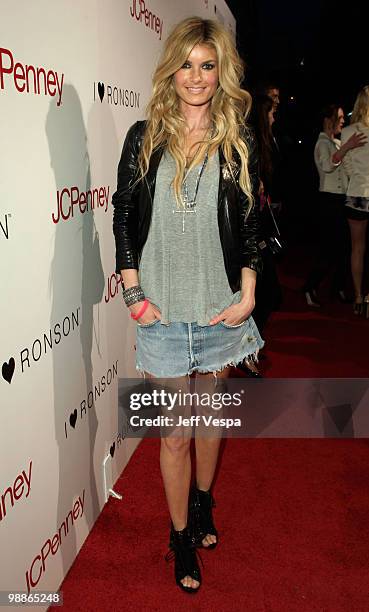 Model Marisa Miller arrives at Charlotte Ronson and JCPenney Spring Cocktail Jam held at Milk Studios on May 4, 2010 in Los Angeles, California.