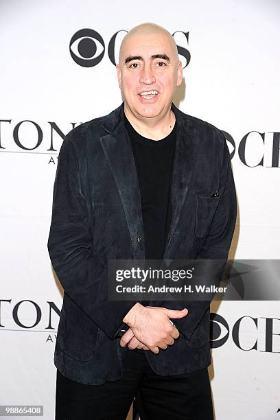 Actor Alfred Molina attends the 2010 Tony Awards Meet the Nominees Press Reception on May 5, 2010 in New York City.