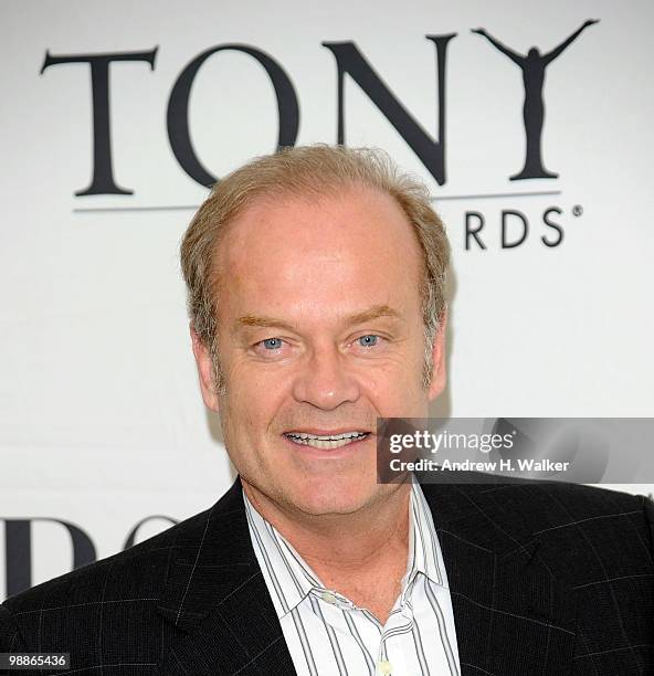 Actor Kelsey Grammer attends the 2010 Tony Awards Meet the Nominees Press Reception on May 5, 2010 in New York City.