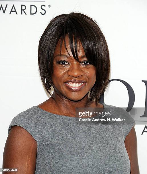 Actress Viola Davis attends the 2010 Tony Awards Meet the Nominees Press Reception on May 5, 2010 in New York City.
