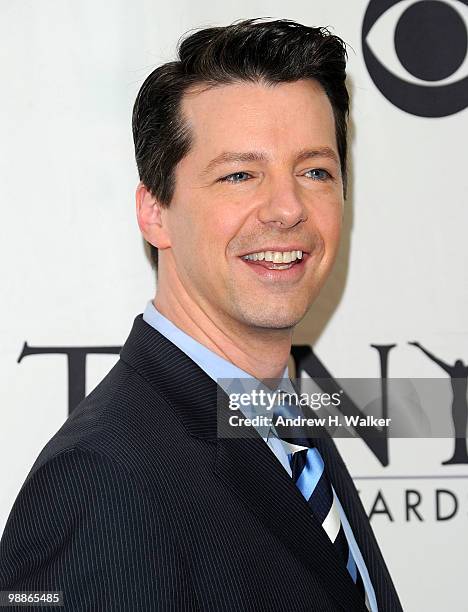 Actor Sean Hayes attends the 2010 Tony Awards Meet the Nominees Press Reception on May 5, 2010 in New York City.