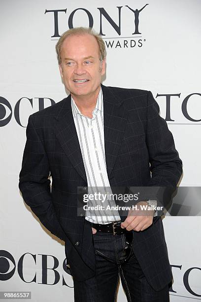 Actor Kelsey Grammer attends the 2010 Tony Awards Meet the Nominees Press Reception on May 5, 2010 in New York City.