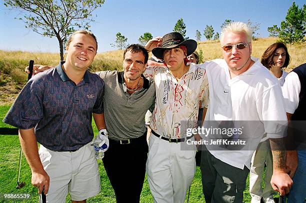 Edwin McCain, Tico Torres of Bon Jovi, Steven Van Zandt of the E Street Band and Steve Harwell of Smash Mouth