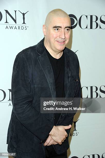 Actor Alfred Molina attends the 2010 Tony Awards Meet the Nominees Press Reception on May 5, 2010 in New York City.