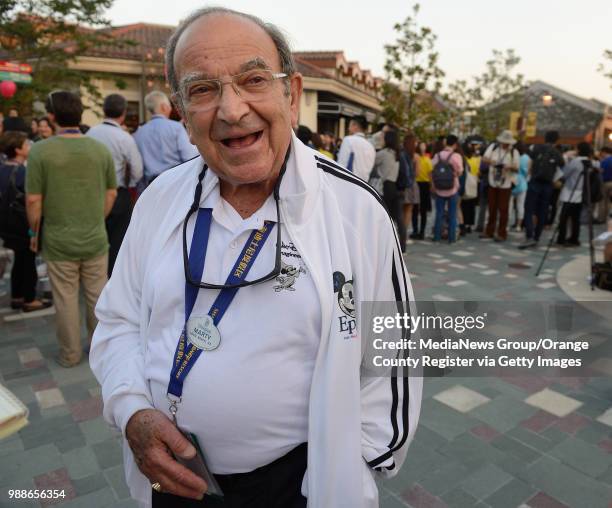 Marty Sklar is all smiles as he waits for the premiere of The Lion King at the Walt Disney Grand Theater at the Shanghai Disney Resort on June 14,...