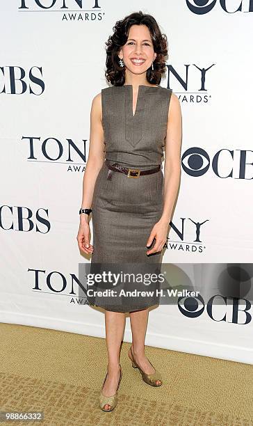Actress Jessica Hecht attends the 2010 Tony Awards Meet the Nominees Press Reception on May 5, 2010 in New York City.
