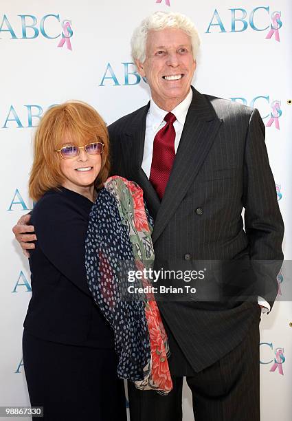 Ann-Margret and designer Nolan Miller attend Associates for Breast and Prostate Cancer's "Mother's Day Luncheon" at the Four Seasons Beverly Hills on...