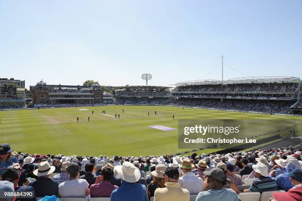 General view during the Royal London One-Day Cup Final match between Kent and Hampshire at Lord's Cricket Ground on June 30, 2018 in London, England.