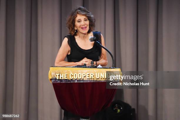 Andrea Martin performs at the Concert For America: Stand Up, Sing Out! at The Great Hall at Cooper Union on June 30, 2018 in New York City.