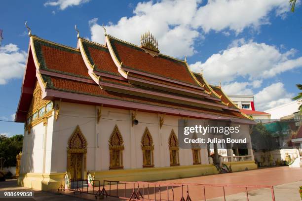 wat dong palep temple, vientiane, laos, indochina, southeast asia, asia - cultura laosiana fotografías e imágenes de stock