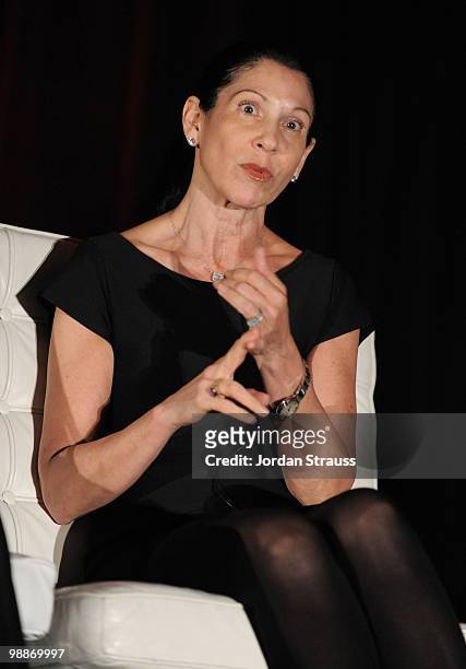 Executive Producer/Director of "Ghost Whisperer" Kim Moses speaks during the Variety Entertainment and Technology Summit held at Lowes Santa Monica...