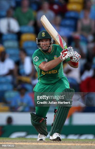 Jacques Kallis of South Africa scores runs during The ICC World Twenty20 Group C Match between South Africa and Afghanistan played at The Kensington...