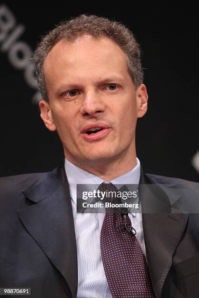 Alejandro Werner, deputy minister of finance and public credit for Mexico, speaks during the Bloomberg Markets Global Hedge Fund and Investor Summit...