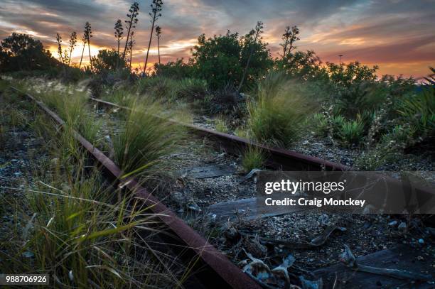 ghost train passing - ghost train stock pictures, royalty-free photos & images