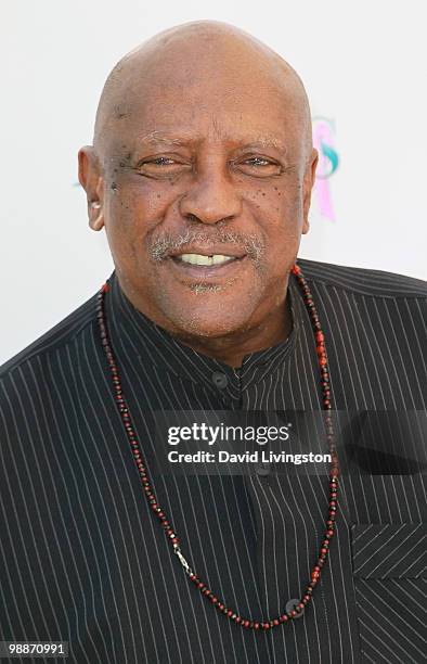 Actor Louis Gossett Jr. Attends the Associates for Breast and Prostate Cancer "Mother's Day Luncheon" at the Four Seasons Hotel on May 5, 2010 in Los...