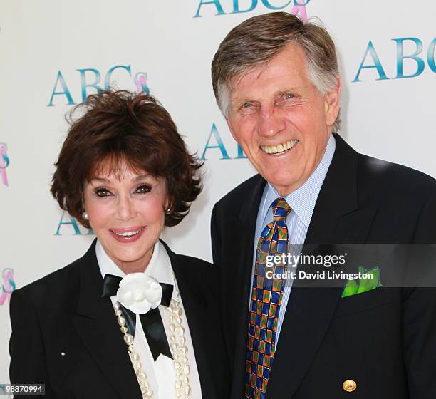 Actress Mary Ann Mobley and husband actor Gary Collins attend the Associates for Breast and Prostate Cancer "Mother's Day Luncheon" at the Four...