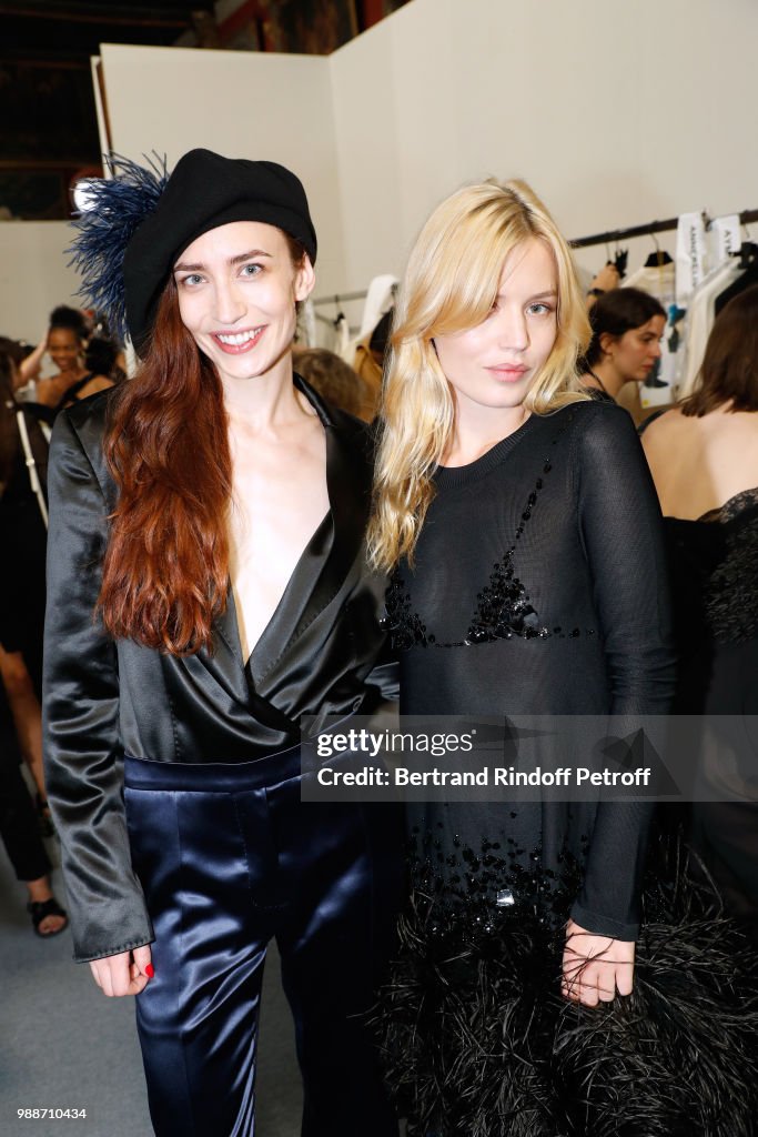 Sonia Rykiel : Front Row - Paris Fashion Week - Haute Couture Fall/Winter 2018-2019