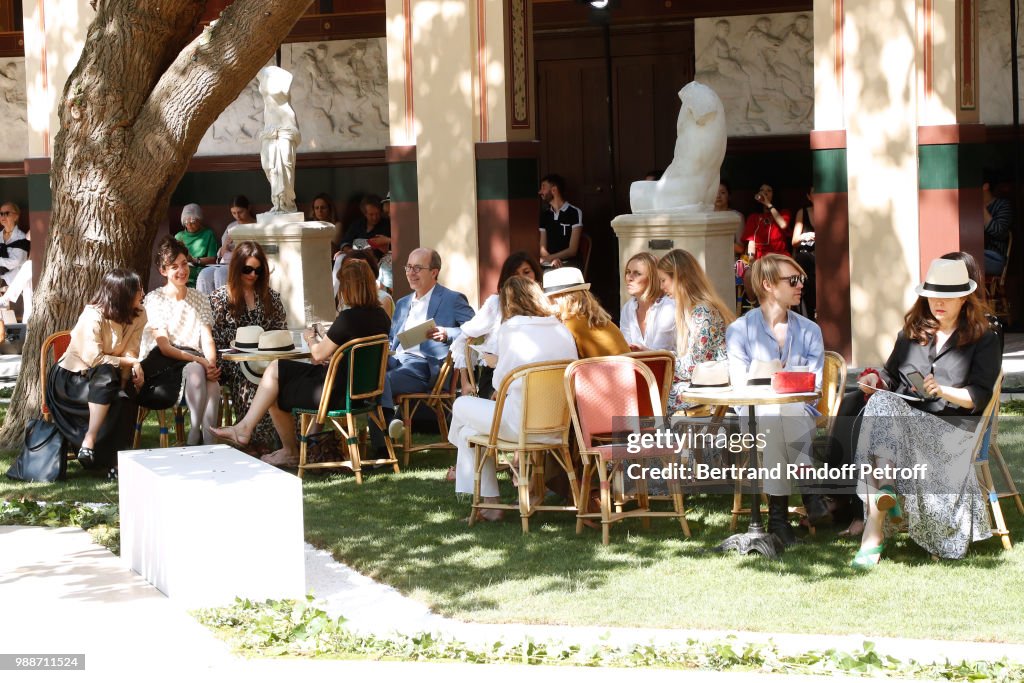 Sonia Rykiel : Front Row - Paris Fashion Week - Haute Couture Fall/Winter 2018-2019