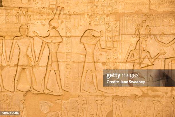 the temple of ramesses ii (the ramesseum), unesco world heritage site, west bank, luxor, egypt, north africa, africa - luxor west bank stock pictures, royalty-free photos & images