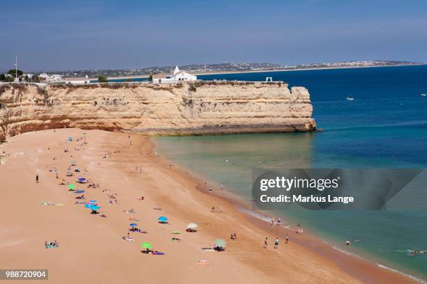 nossa senhora da rocha chapel, armacao de pera, algarve, portugal, europe - armacao de pera algarve stock-fotos und bilder