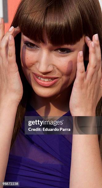 Actress Ursula Corbero attends the "Fisica o quimica" fifth season photocall at Capitol cinema on May 5, 2010 in Madrid, Spain.