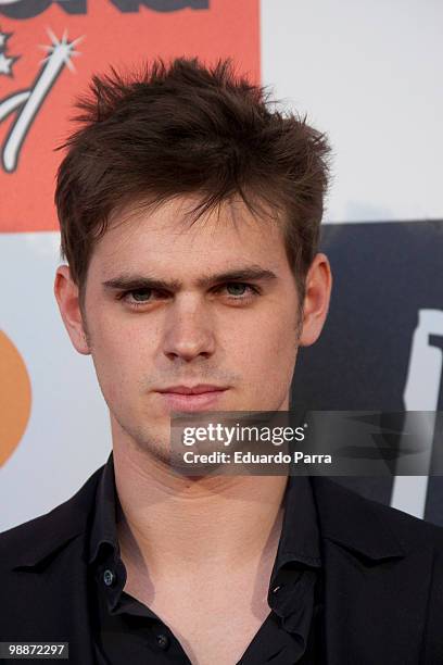 Actor Goonzalo Ramos attends the "Fisica o quimica" fifth season photocall at Capitol cinema on May 5, 2010 in Madrid, Spain.
