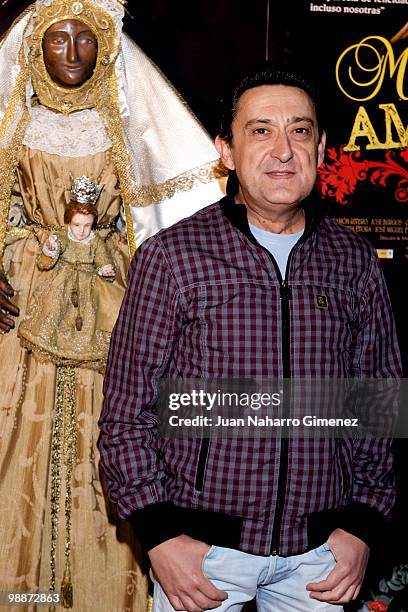 Spanish Actor Mariano Pena attend 'Madre Amadisima' premiere at Paz cinemaon May 5, 2010 in Madrid, Spain.