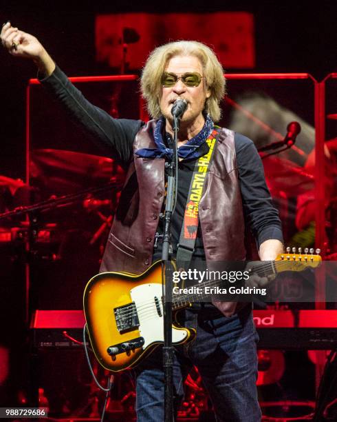 Daryl Hall of Hall & Oates performs at Smoothie King Center on June 28, 2018 in New Orleans, Louisiana.