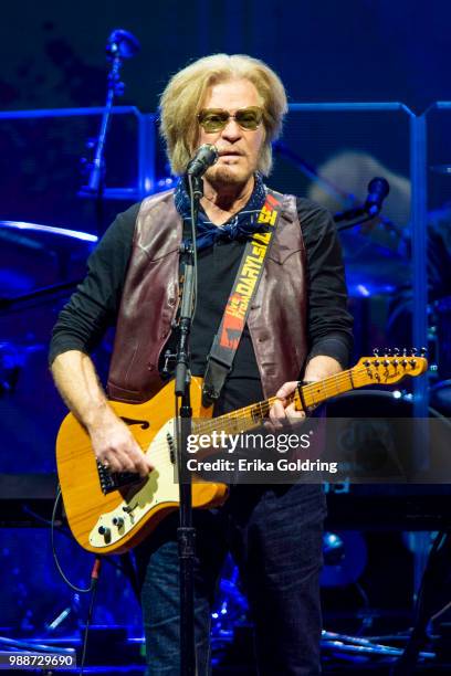 Daryl Hall of Hall & Oates performs at Smoothie King Center on June 28, 2018 in New Orleans, Louisiana.