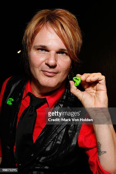 Musician Rikki Rockett attends the 63rd Annual Tony Awards Official Lipton Gift Lounge - Produced by On 3 Productions at Radio City Music Hall on...