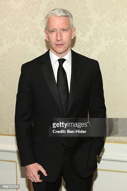 Journalist Anderson Cooper attends the Museum of the Moving Image Honoring Katie Couric at the St. Regis Hotel on May 5, 2010 in New York City.