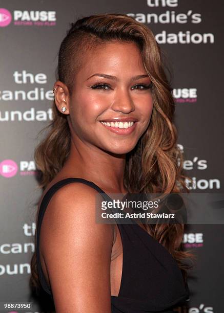 Singer Cassie attends The Candie's Foundation Event To Prevent at Cipriani 42nd Street on May 5, 2010 in New York City.