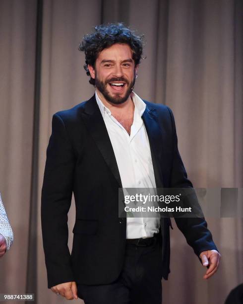 Juan Pablo Espinosa performs at the Concert For America: Stand Up, Sing Out! at The Great Hall at Cooper Union on June 30, 2018 in New York City.