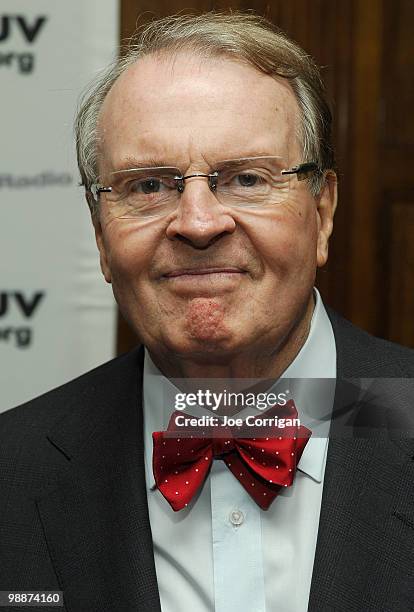 Journalist Charles Osgood attends WFUV 90.7 FM's spring gala at Gotham Hall on May 5, 2010 in New York City.