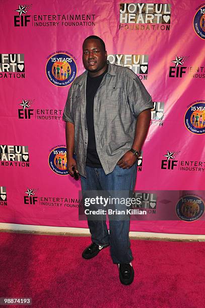 Actor Quinton Aaron attends the 2010 Joyful Heart Foundation Gala at Skylight SOHO on May 5, 2010 in New York City.