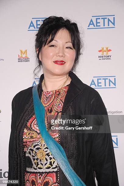 Television personality Margaret Cho attends the 2010 A&E Upfront at the IAC Building on May 5, 2010 in New York City.