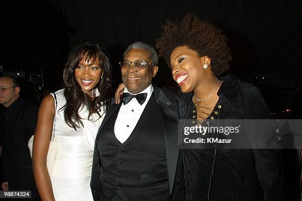 Naomi Campbell, BB King, & Macy Gray