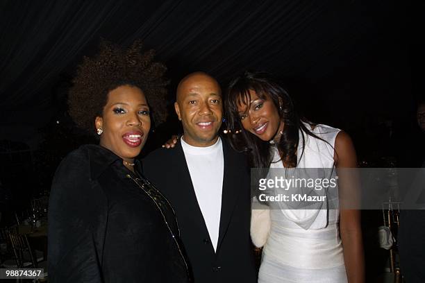 Macy Gray, Russell Simmons, & Naomi Campbell