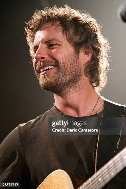 Musician Dierks Bentley performs at Highline Ballroom on May 5, 2010 in New York City.