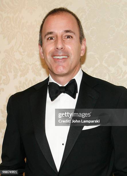 Matt Lauer attends the Museum of the Moving Image Honoring of Katie Couric & Phil Kent at the St. Regis Hotel on May 5, 2010 in New York City.