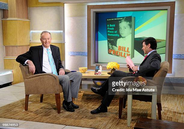 Bill O'Reilly visits GOOD MORNING AMERICA, 5/5/10 airing on the Walt Disney Television via Getty Images Television Network. GM10 BILL O'REILLY,...