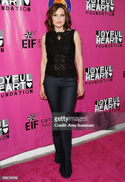 Actress Mariska Hargitay attends the 2010 Joyful Heart Foundation Gala at Skylight SOHO on May 5, 2010 in New York City.