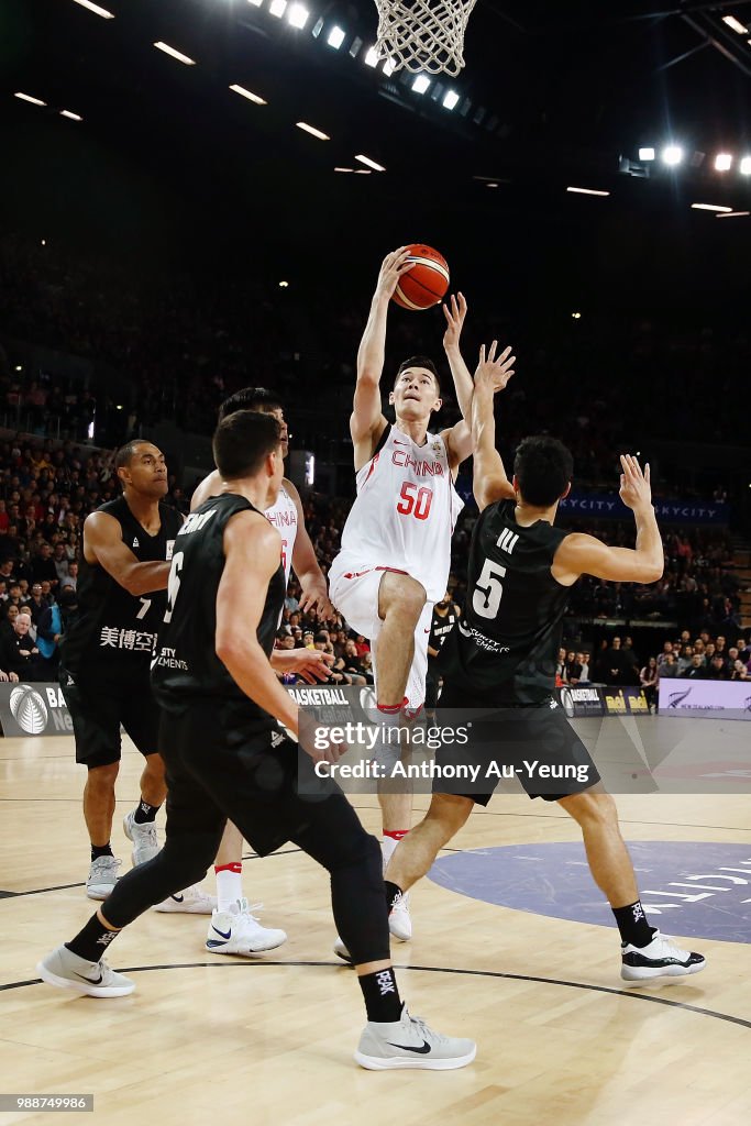 New Zealand v China - FIBA World Cup Qualifier